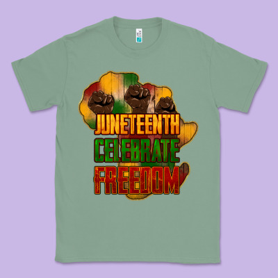 Juneteenth Celebrate Freedom Classic Tee Designed By Nancycooperartshop