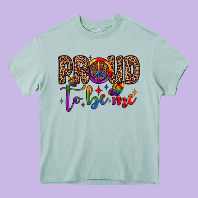 Proud To Be Me Heavy Core Tee Designed By Jahusdesignshop