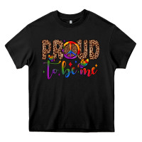Black proud to be me Heavy Core Tee - JahusDesignShop