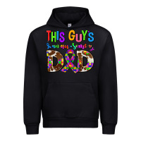 Black this guys an ausome dad Urban Hoodie - AdoDesignShop
