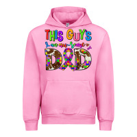 Fuchsia Pink this guys an ausome dad Urban Hoodie - AdoDesignShop