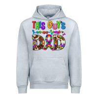 Heather Grey this guys an ausome dad Urban Hoodie - AdoDesignShop