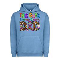 Pigment Pebble Blue this guys an ausome dad Urban Hoodie - AdoDesignShop