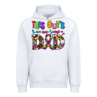 White this guys an ausome dad Urban Hoodie - AdoDesignShop