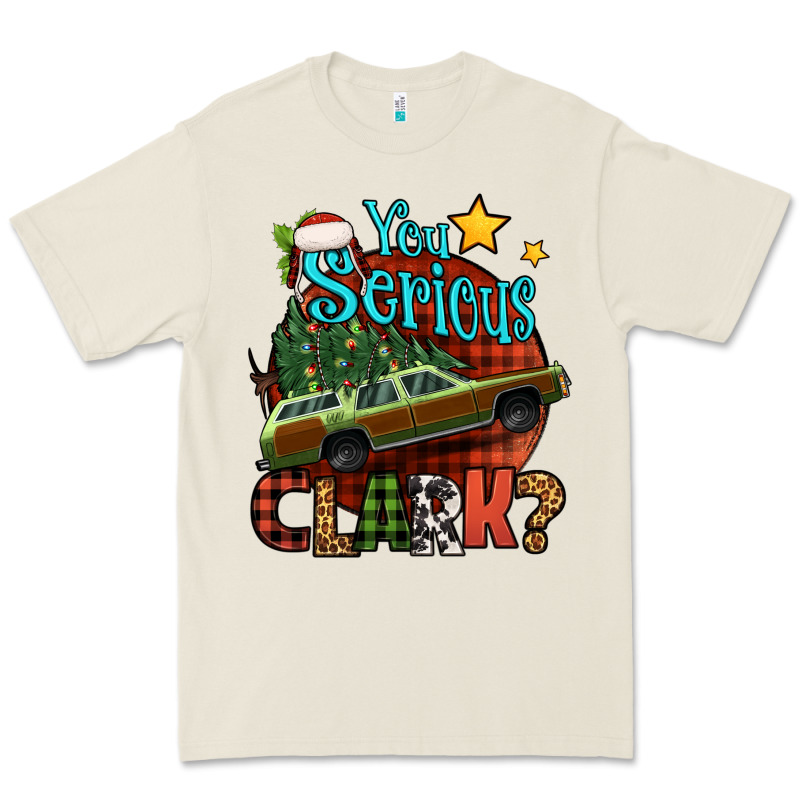 You Serious Clark With Christmas Car Premium Tee by Jasminsmagicworld | Teevron