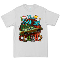 Dove Grey you serious clark with christmas car Premium Tee - Jasminsmagicworld