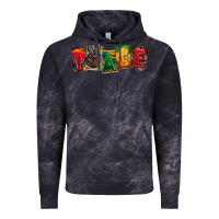 Cloud Black peace juneteenth Vintage Hoodie - CowGirlArtShop