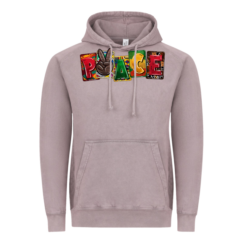 Peace Juneteenth Vintage Hoodie by CowGirlArtShop | Teevron