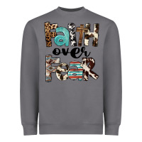 Storm Faith Over Fear Heavyweight Sweatshirt - FaDigitalArtStudio