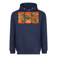 Navy dinosaur brontosaurus sippy cup Heavyweight Hoodie - Artiststas