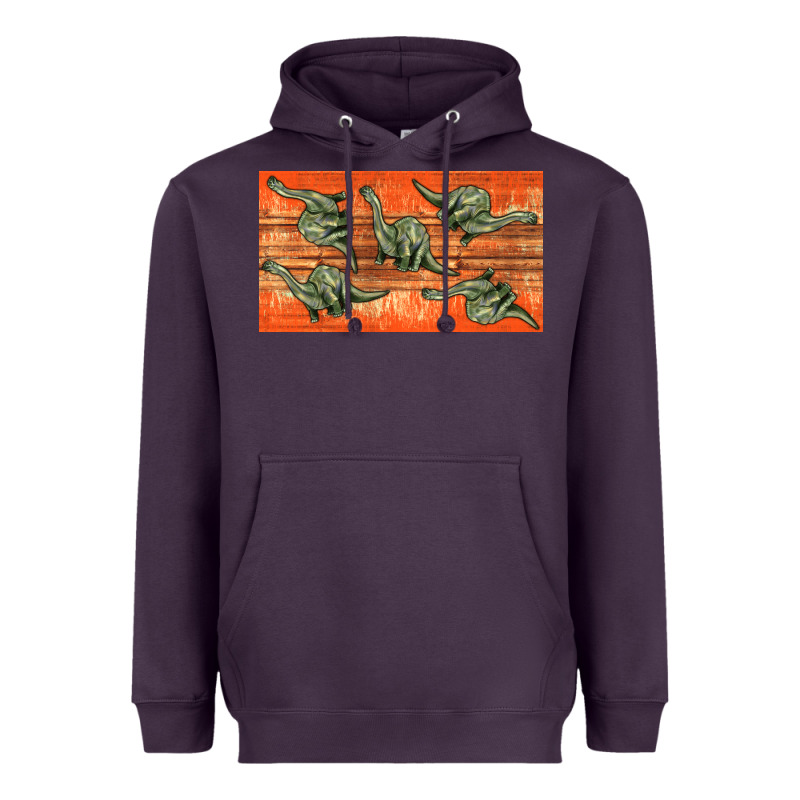 Dinosaur Brontosaurus Sippy Cup Heavyweight Hoodie by Artiststas | Teevron