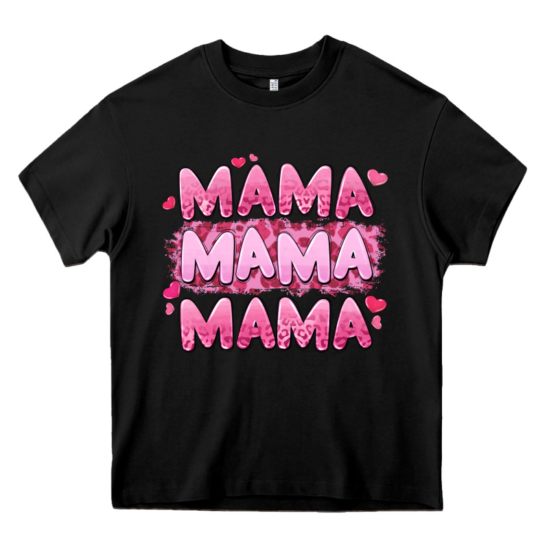 Mama Mama Mama Valentine's Day Heavy Core Tee by LillyAllenDesigns | Teevron