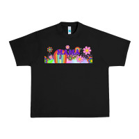 Black boho retro floral mama Urban Heavy Tee - TumblerDesignByShophia