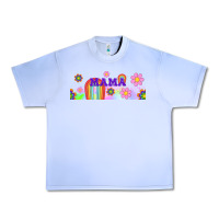 Grape Ice boho retro floral mama Urban Heavy Tee - TumblerDesignByShophia