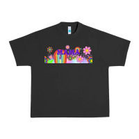 Pigment Black boho retro floral mama Urban Heavy Tee - TumblerDesignByShophia