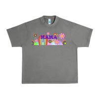 Tornado boho retro floral mama Urban Heavy Tee - TumblerDesignByShophia