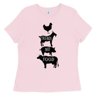 Bubblegum Pink Friend Not Food Ladies Tee - Bettercallsaul