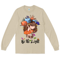 Mushroom Be the light Long Sleeve Tee - CowGirlArtShop