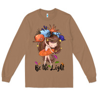 Toasted Coconut Be the light Long Sleeve Tee - CowGirlArtShop