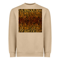 Mushroom tiger seamless pattern Heavyweight Sweatshirt - BundleAndBundleShop