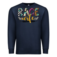 Navy race wife Premium Sweatshirt - Artiststas