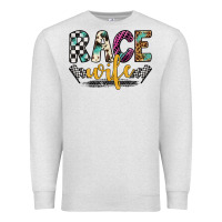 Oatmeal Heather race wife Premium Sweatshirt - Artiststas