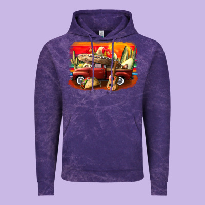 Mexican Cinco De Mayo Truck Vintage Hoodie Designed By Cowgirlartshop
