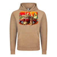 Vintage Coffee mexican cinco de mayo truck Vintage Hoodie - CowGirlArtShop