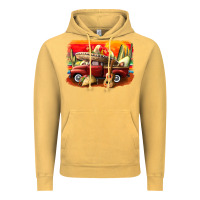 Vintage Mustard mexican cinco de mayo truck Vintage Hoodie - CowGirlArtShop