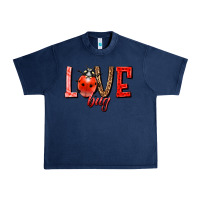 Navy Love bug Urban Heavy Tee - HowdyJamesFarm