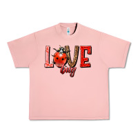 Salmon Love bug Urban Heavy Tee - HowdyJamesFarm