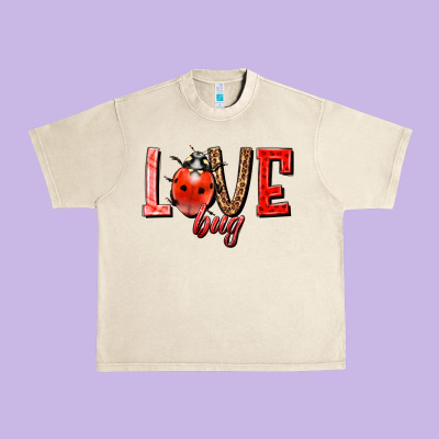 Love Bug Urban Heavy Tee Designed By Howdyjamesfarm