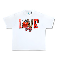 White Love bug Urban Heavy Tee - HowdyJamesFarm