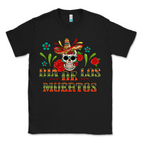 Black Dia De Los Muertos Classic Tee - texasbilliewilder