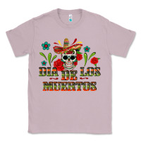 Lilac Dia De Los Muertos Classic Tee - texasbilliewilder