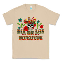Mushroom Dia De Los Muertos Classic Tee - texasbilliewilder