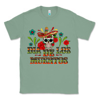 Sage Dia De Los Muertos Classic Tee - texasbilliewilder