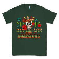 Sports Green Dia De Los Muertos Classic Tee - texasbilliewilder