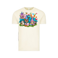 Vintage Arctic Easter gnomies with truck Easter Day Vintage Tee - HowdyJamesFarm