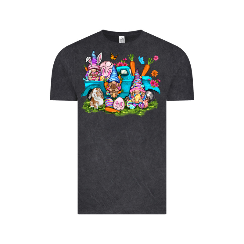 Easter Gnomies With Truck Easter Day Vintage Tee by HowdyJamesFarm | Teevron