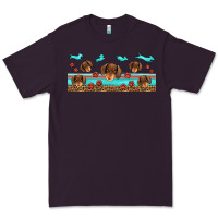 Plum dachshund wiener dog Premium Tee - Jasminsmagicworld