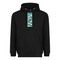 Black dinosaurs pen wrap Heavyweight Hoodie - Artiststas