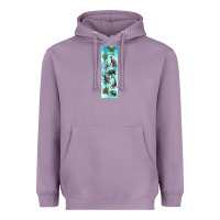 Lavender dinosaurs pen wrap Heavyweight Hoodie - Artiststas