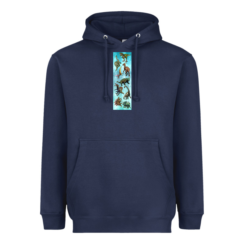 Dinosaurs Pen Wrap Heavyweight Hoodie by Artiststas | Teevron