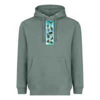 Sage dinosaurs pen wrap Heavyweight Hoodie - Artiststas
