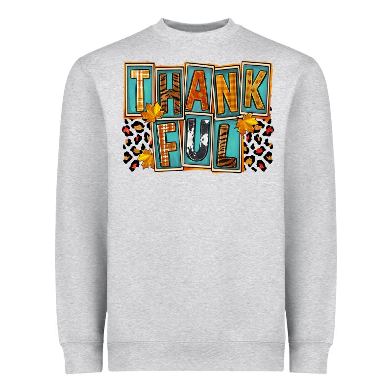 Thankful Heavyweight Sweatshirt by FaDigitalArtStudio | Teevron