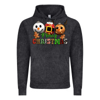 Vintage Black merry christmas Vintage Hoodie - CowGirlArtShop