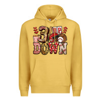 Antique Gold three up three down baseball Premium Hoodie - Jasminsmagicworld