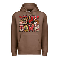 Chestnut three up three down baseball Premium Hoodie - Jasminsmagicworld