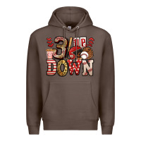 Coffee three up three down baseball Premium Hoodie - Jasminsmagicworld
